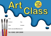 Art & Design A5 Flyers by Templatecloud 