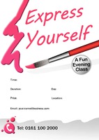 Art & Design A5 Flyers by Templatecloud 