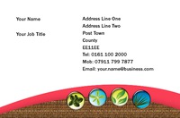 Beauty Salon Business Card  by Templatecloud