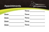 Beauty Salon Business Card  by Templatecloud 