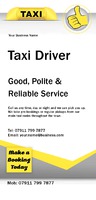 Taxi 1/3rd A4 Flyers by Templatecloud 