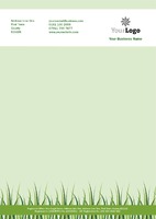 Garden Maintenance A4 Stationery by Templatecloud 