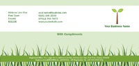 Garden Maintenance 1/3rd A4 Stationery by Templatecloud 