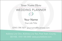 Wedding Planners Business Card  by Templatecloud 