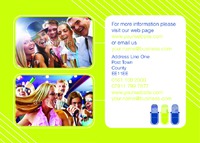 Karaoke A6 Flyers by Templatecloud