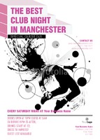 Club A6 Leaflets by Templatecloud 