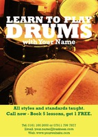 Music Teachers A6 Flyers by Templatecloud 