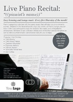 Music A6 Flyers by Templatecloud 