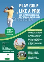 Sports A5 Flyers by Templatecloud 