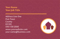 Restaurant Business Card  by Templatecloud