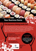 Restaurant A4 Flyers by Templatecloud 