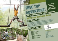 Outdoors A4 Flyers by Templatecloud 