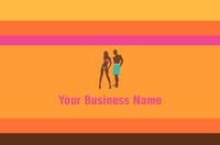 Tanning Salon Business Card  by Templatecloud 