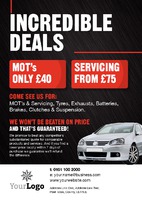 Car A5 Flyers by Templatecloud 