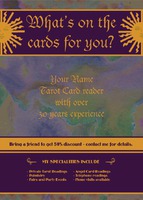Tarot Card Reader A6 Flyers by Templatecloud 