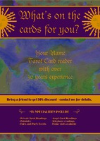 Tarot Card Reader A4 Flyers by Templatecloud 