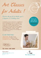 Art & Design A5 Flyers by Templatecloud 