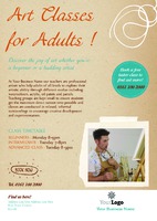 Art & Design A4 Flyers by Templatecloud 