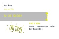 Locksmiths Business Card  by Templatecloud 