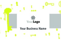 Locksmiths Business Card  by Templatecloud