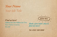 Art & Design Business Card  by Templatecloud