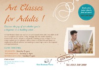 Art & Design A5 Flyers by Templatecloud 