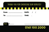 Taxi Business Card  by Templatecloud 