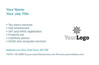 Accountants Business Card  by Templatecloud