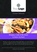 Takeaway A5 Flyers by Templatecloud 