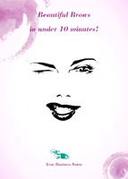 Salon A6 Flyers by Templatecloud 