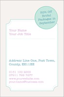 Beauty Salon Business Card  by Templatecloud