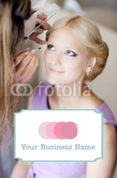 Beauty Salon Business Card  by Templatecloud 