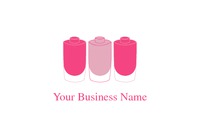 Salon Business Card  by Templatecloud 