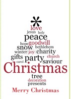  Edit & Go: Regular (Folds to A6) Christmas Cards by Templatecloud 