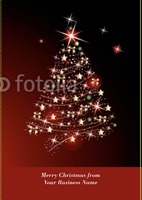  Edit & Go: Large (Folds to A5) Christmas Cards by Templatecloud 