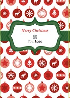  Edit & Go: Regular (Folds to A6) Christmas Cards by Templatecloud 