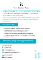 Technology A6 Flyers by Templatecloud 