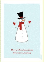  Edit & Go: Regular (Folds to A6) Christmas Cards by Templatecloud 