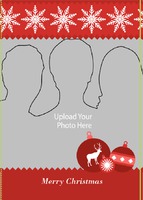  Edit & Go: Regular (Folds to A6) Christmas Cards by Templatecloud 