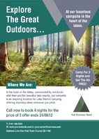 Outdoors A4 Flyers by Templatecloud 