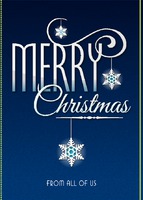  Edit & Go: Regular (Folds to A6) Christmas Cards by Templatecloud 