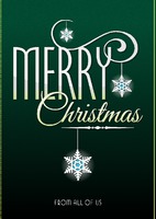  Edit & Go: Large (Folds to A5) Christmas Cards by Templatecloud 