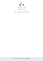 Spa Treatments A4 Stationery by Templatecloud 