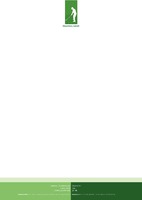 Golf Lessons A4 Stationery by Templatecloud 