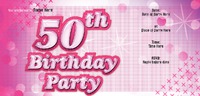 Birthday Party 1/3rd A4 Flyers by Templatecloud 