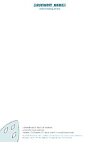 Ironing and Laundry Services A4 Stationery by Templatecloud 