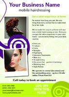 Beauty Salon A5 Leaflets by Templatecloud 