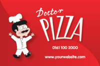 Fast Food Business Card  by Templatecloud 