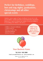 Balloon Modellers A4 Flyers by Templatecloud