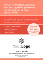 Balloon Modellers A4 Flyers by Templatecloud